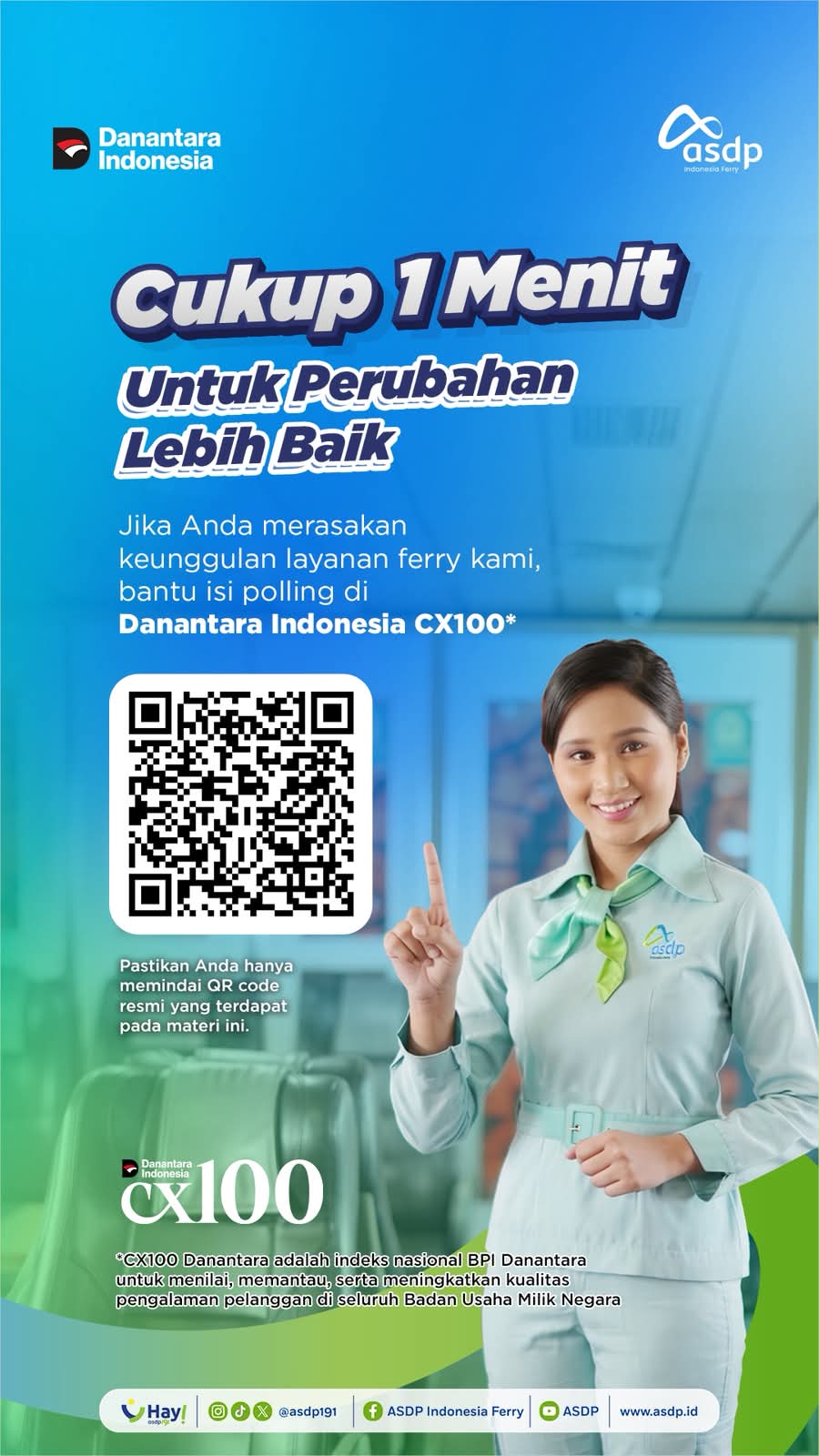 Cukup 1 Menit Untuk Perubahan Lebih Baik