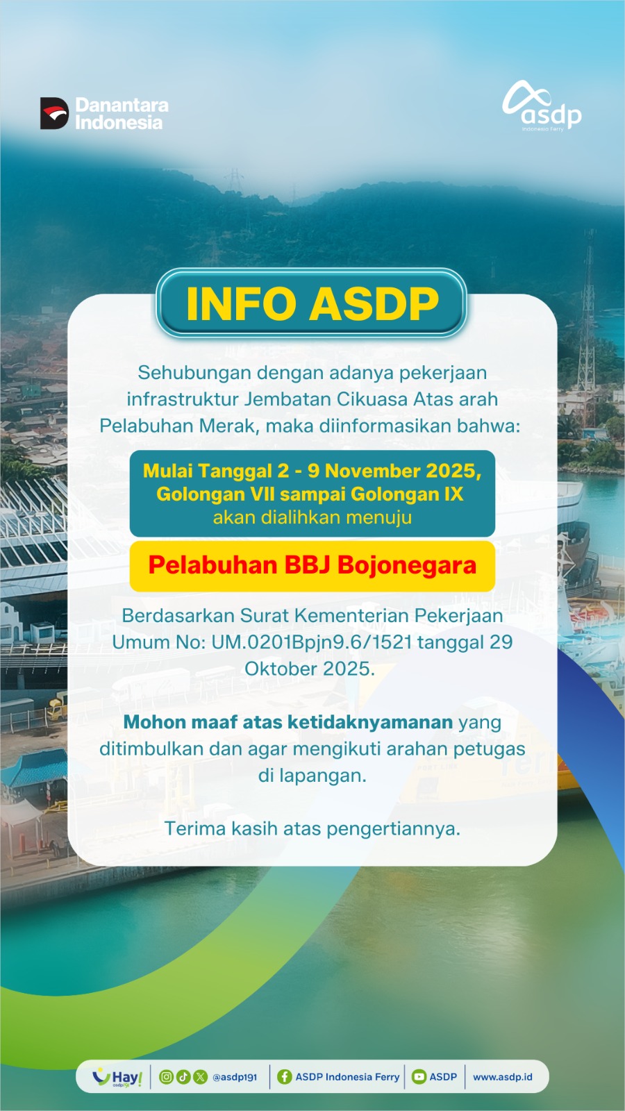 Info Peralihan BBJ