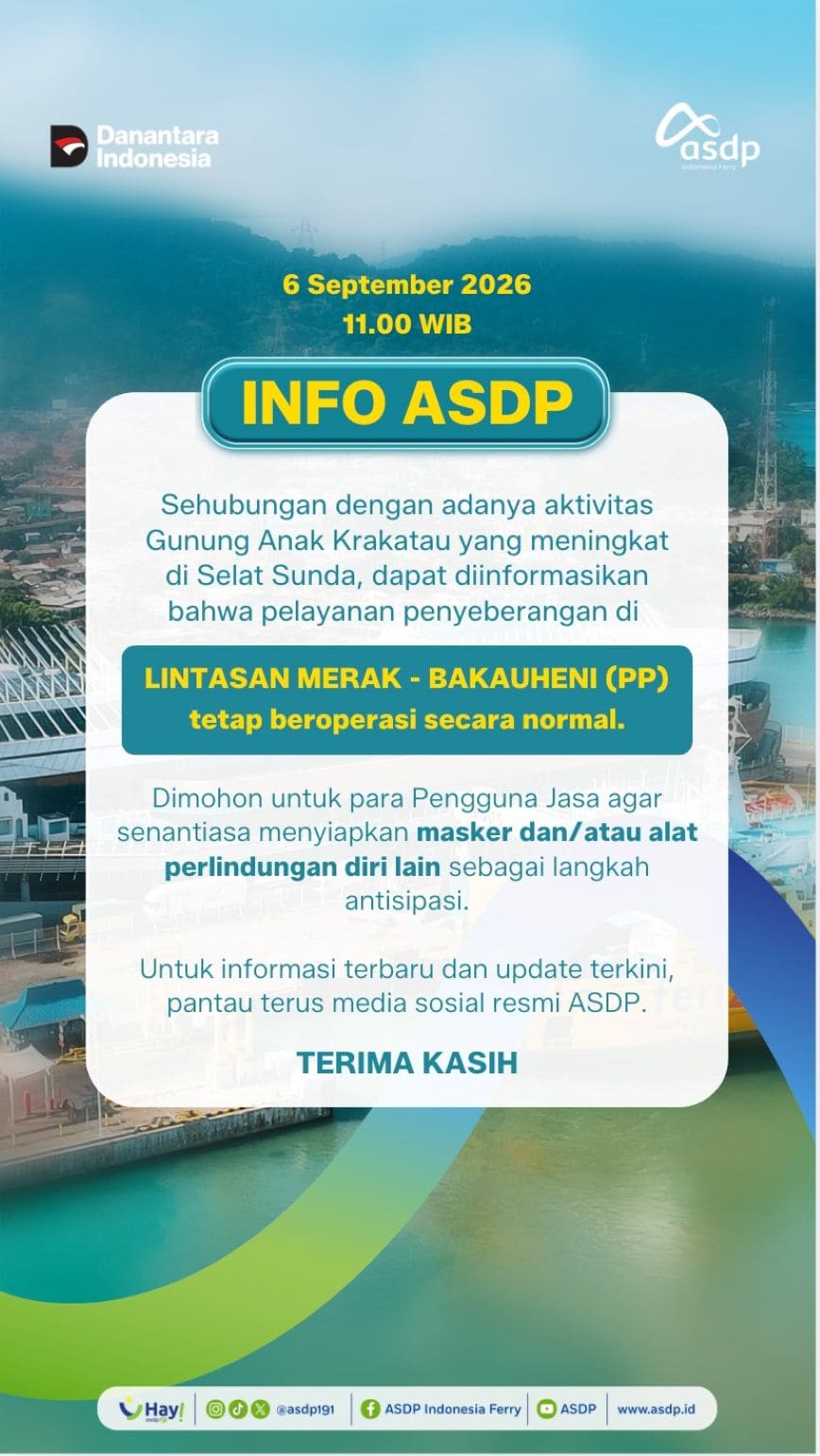 Merak Bakauheni 6 Sept
