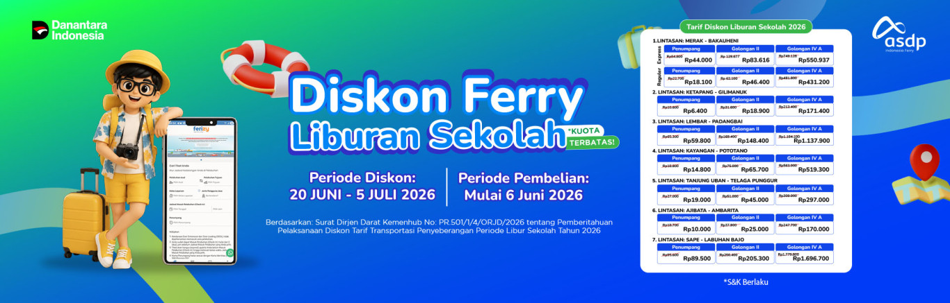 Revisi Diskon Liburan Sekolah